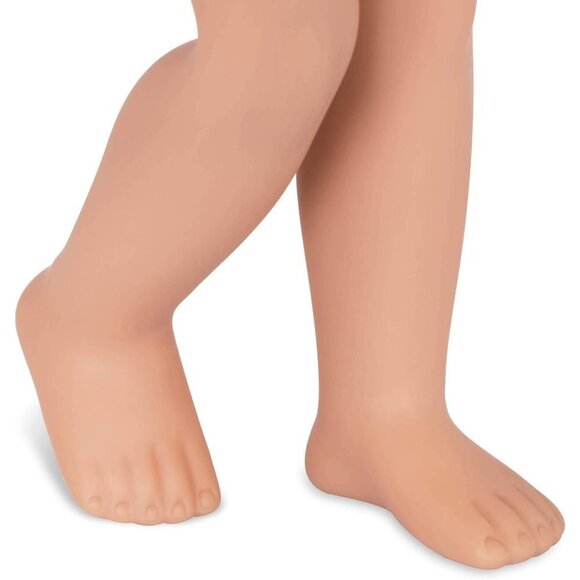 Glitter Girls Lacy 14 Inch Wearing Pink Tunic, Striped Leggings Doll Accesriess - Picture 9 of 10